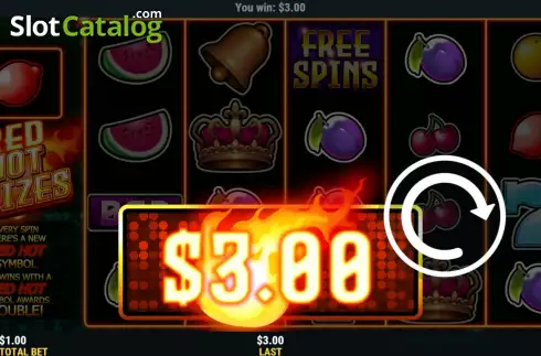 Скрин4. Red Hot Prizes слот