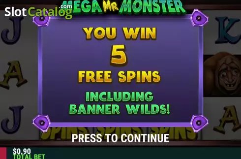 Скрин7. Mega Mr Monster слот