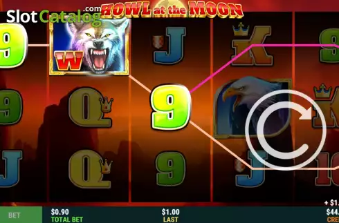 Скрин3. Howl at the Moon слот