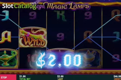 Скрин5. Mega Magic Lamps слот