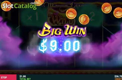 Скрин7. Mega Magic Lamps слот