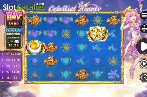 Скрин6. Celestial Beauty слот