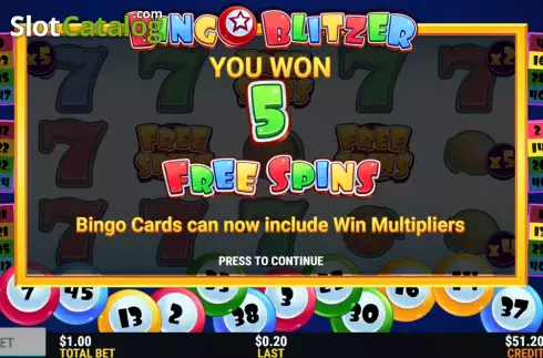 Скрин7. Bingo Blitzer слот