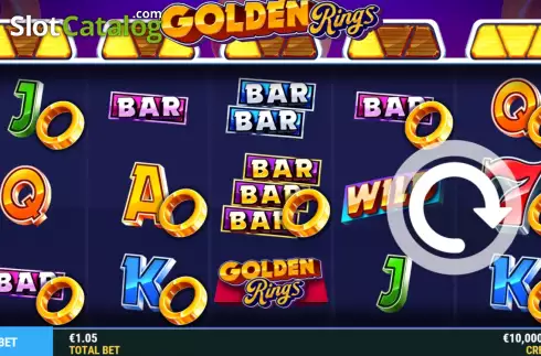Скрин2. Golden Rings слот