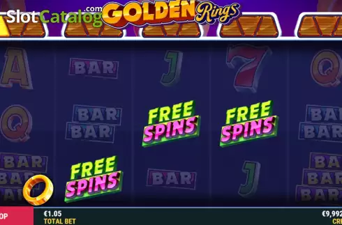 Скрин5. Golden Rings слот