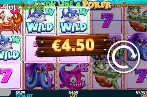 Скрин5. Hook, Line & Poker слот