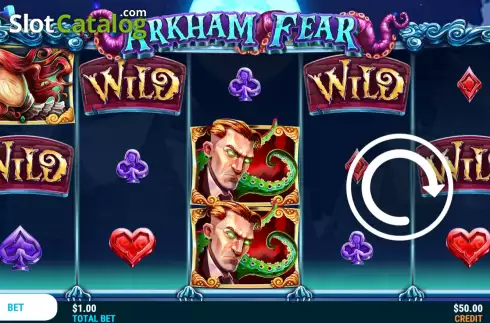 Скрин2. Arkham Fear слот