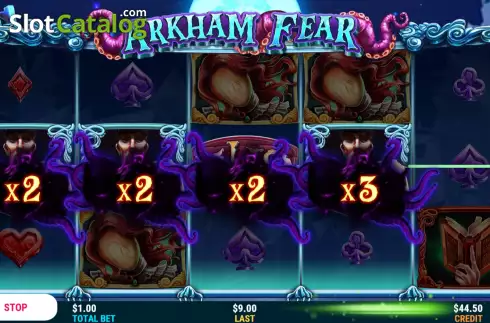 Скрин5. Arkham Fear слот