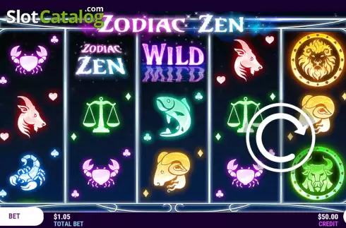 Скрин2. Zodiac Zen слот