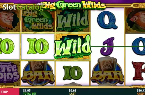 Скрин3. Big Green Wilds слот