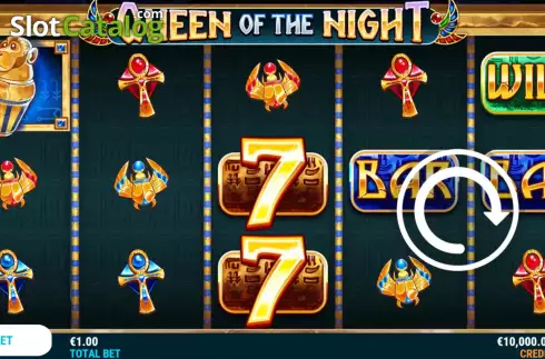 Скрин2. Queen of the Night слот