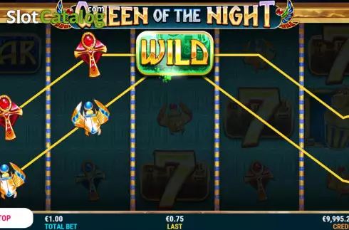 Скрин3. Queen of the Night слот