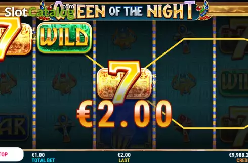 Скрин4. Queen of the Night слот