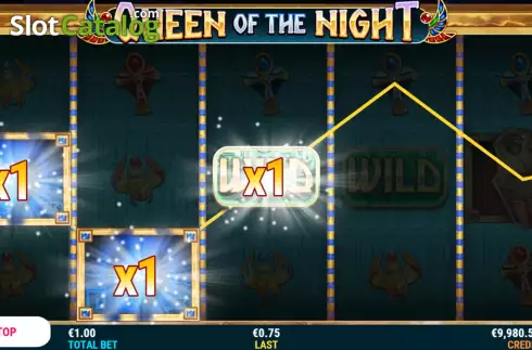Скрин5. Queen of the Night слот