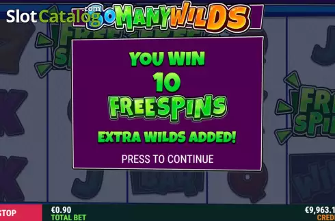 Скрин7. So Many Wilds слот