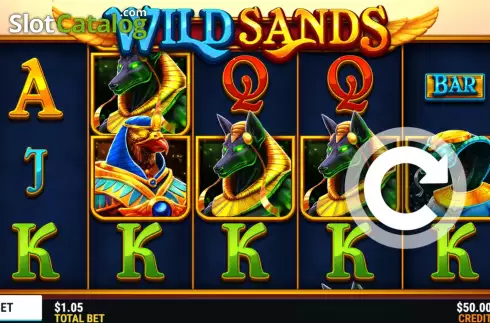 Скрин2. Wild Sands слот