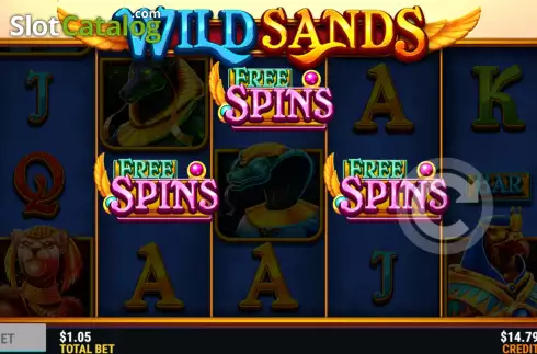 Скрин5. Wild Sands слот