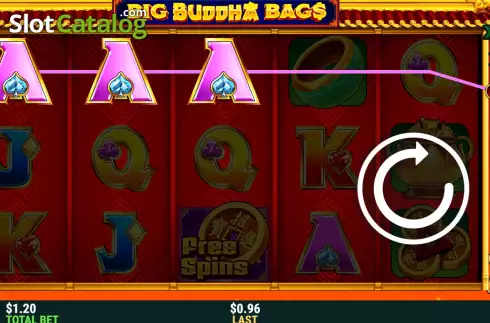 Скрин3. Big Buddha Bags слот