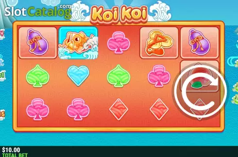 Скрин2. Koi Koi слот