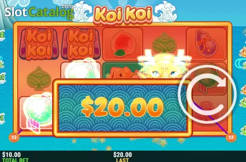 Скрин3. Koi Koi слот