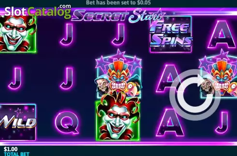 Скрин2. Secret Stars слот