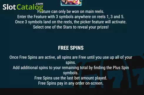 Скрин9. Secret Stars слот