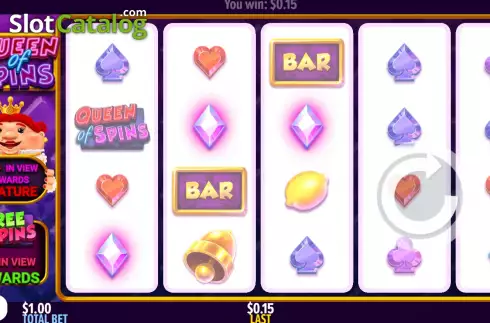 Скрин3. Queen of Spins слот