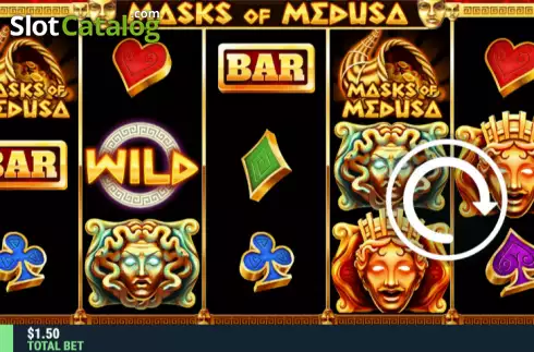 Скрин2. Masks Of Medusa слот