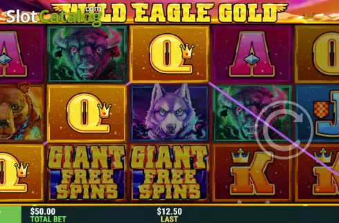 Скрин3. Wild Eagle Gold слот