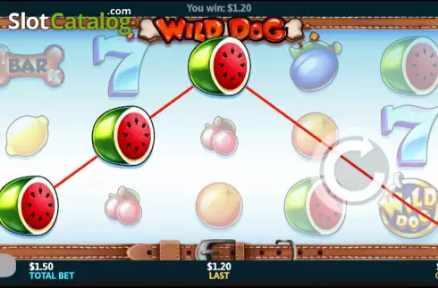 Скрин3. Wild Dog слот
