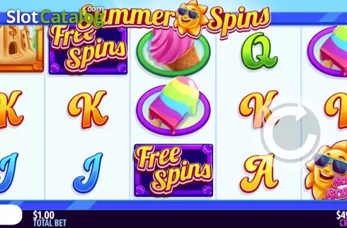 Скрин2. Summer Spins слот