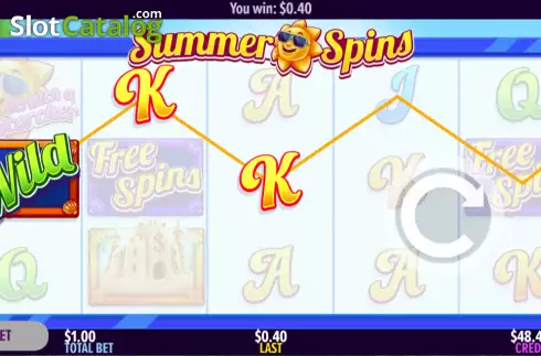 Скрин3. Summer Spins слот