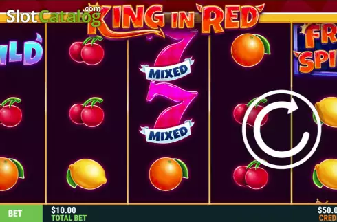 Скрин2. King in Red слот