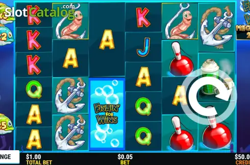 Скрин2. Fishin for Wins Megaways слот