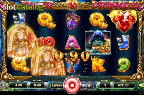 Скрин3. Tiger Princess слот