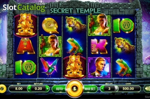 Скрин2. Secret Temple слот