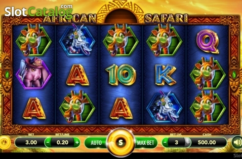 Скрин2. African Safari (SlotVision) слот