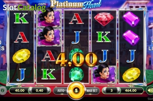 Скрин3. Platinum Heart слот
