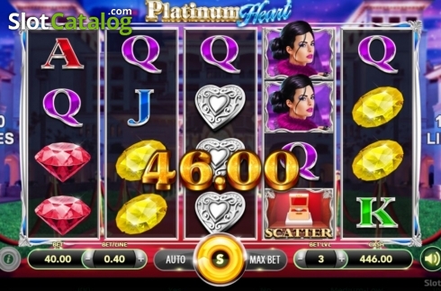 Скрин5. Platinum Heart слот