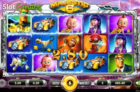 Скрин4. Majestic 6 слот