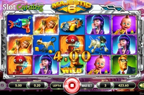 Скрин5. Majestic 6 слот