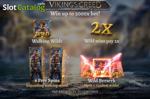 Скрин2. Vikings Creed слот