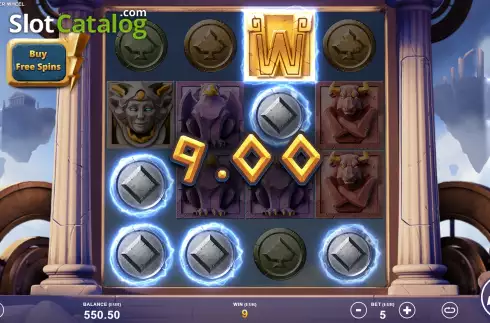 Скрин4. Thunder Wheel слот