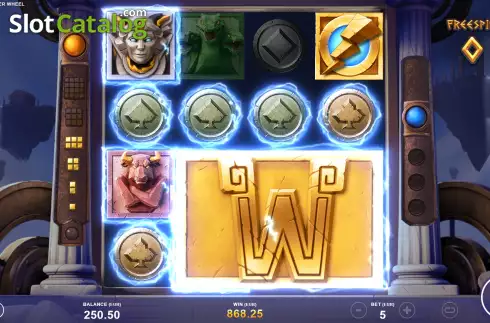 Скрин7. Thunder Wheel слот