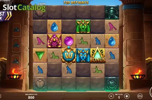 Скрин3. Sands of Eternity слот