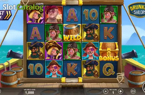 Скрин3. Drunken Sailors (Slotmill) слот