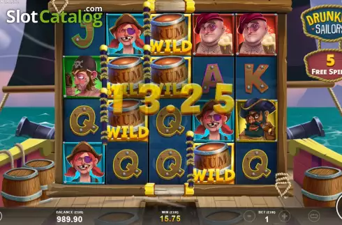 Скрин7. Drunken Sailors (Slotmill) слот