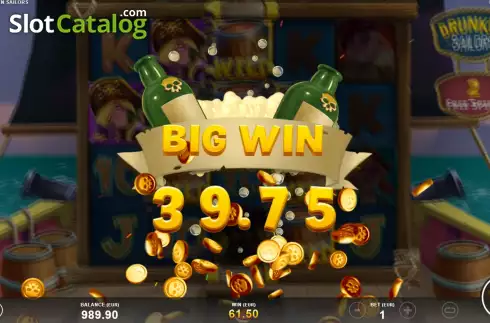 Скрин9. Drunken Sailors (Slotmill) слот