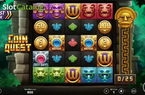 Скрин3. Coin Quest слот