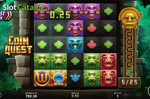 Скрин4. Coin Quest слот